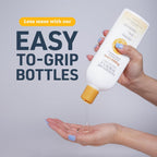 Veterinary Formula gentle puppy shampoo packaging from side angle