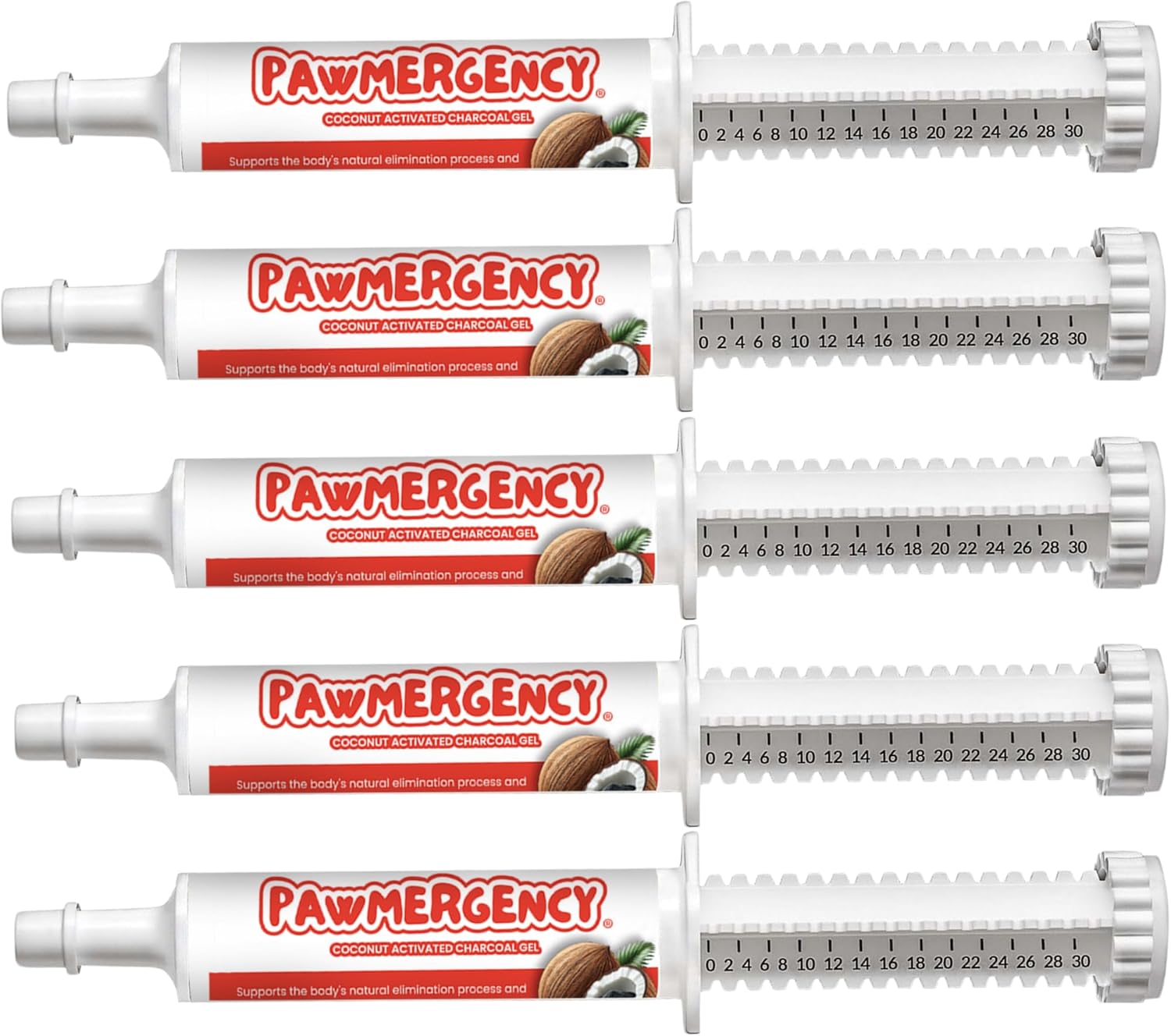 PawMergency - Activated Charcoal First Aid Kit Emergency Rescue 2 Pack for Dogs, Cats, Puppy & Pet Poison Kit, Camping Survival Remedy Essential, Oral Anti Diarrhea Digestive Absorb Toxins - Image 13