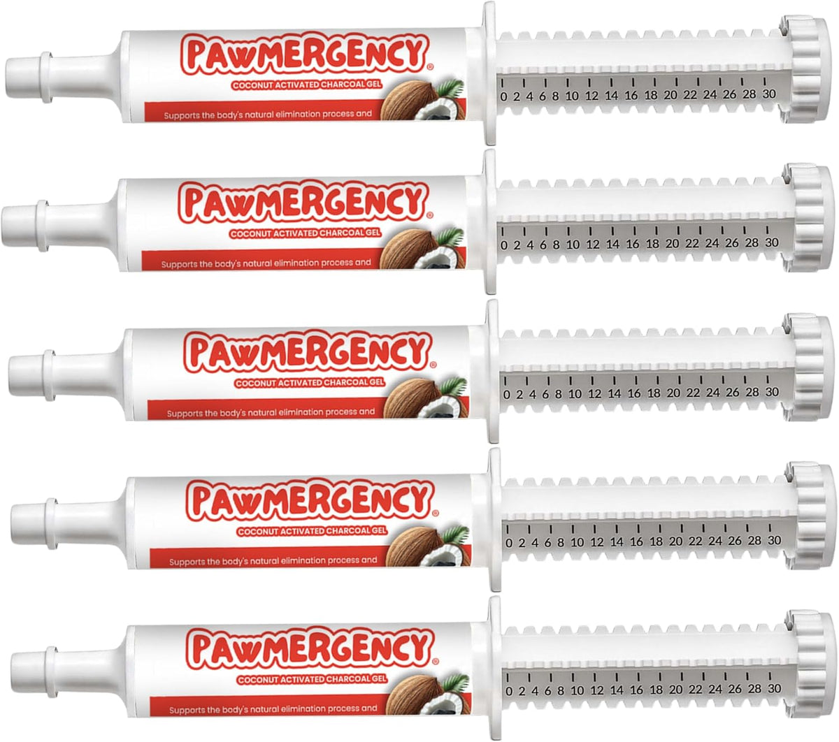 PawMergency - Activated Charcoal First Aid Kit Emergency Rescue 2 Pack for Dogs, Cats, Puppy & Pet Poison Kit, Camping Survival Remedy Essential, Oral Anti Diarrhea Digestive Absorb Toxins - Image 13