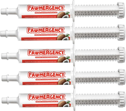 PawMergency - Activated Charcoal First Aid Kit Emergency Rescue 2 Pack for Dogs, Cats, Puppy & Pet Poison Kit, Camping Survival Remedy Essential, Oral Anti Diarrhea Digestive Absorb Toxins - Image 13