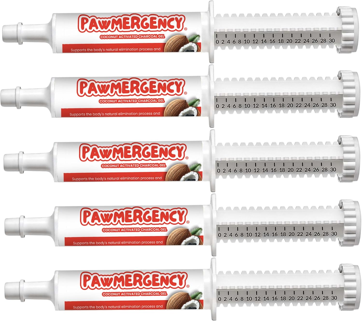 PawMergency - Activated Charcoal First Aid Kit Emergency Rescue for Dogs, Cats, Puppy & Pet Poison Kit, Camping Survival Remedy Essential,Oral Anti Diarrhea Digestive Paste Ready Absorb Toxins - Image 12