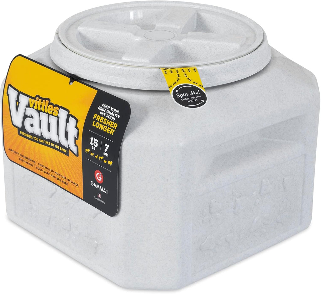 Gamma2 Vittles Vault airtight lid and gasket detail