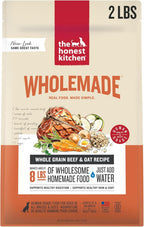 The Honest Kitchen Human Grade Wholemade(TM) Dehydrated Dog Food, Whole Grain Beef and Oat, 10 lb (makes 40lbs) - Image 13