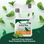 Vet's Best yard spray bottle with garden hose connected