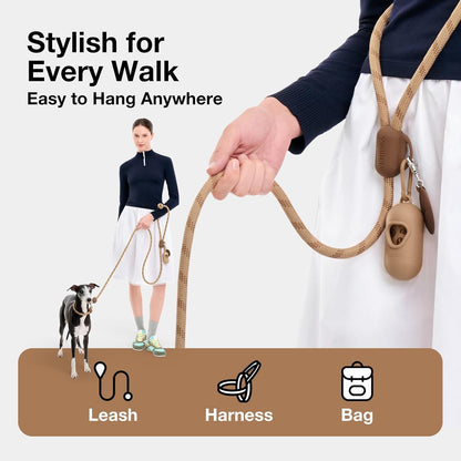 Premium imported high density polyethylene dog waste bags for multi pet families.