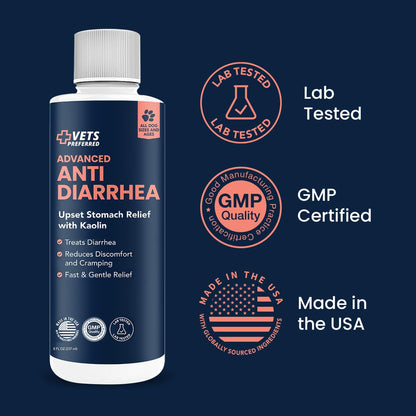 Vets Preferred anti-diarrhea supplement for all dog breeds