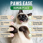 VICSOM grain free cat allergy treats showing soft chew texture close up