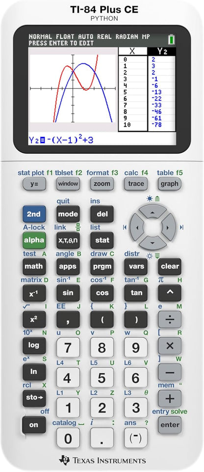 Texas Instruments TI-84 Plus CE Color Graphing Calculator, Black - Image 13