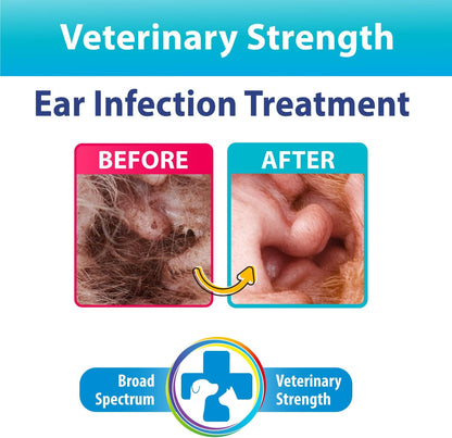 Veterinary strength Curaseb ear flush for dogs and cats