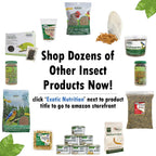 Exotic Nutrition Mealworm Munchies ingredients and feeding guide