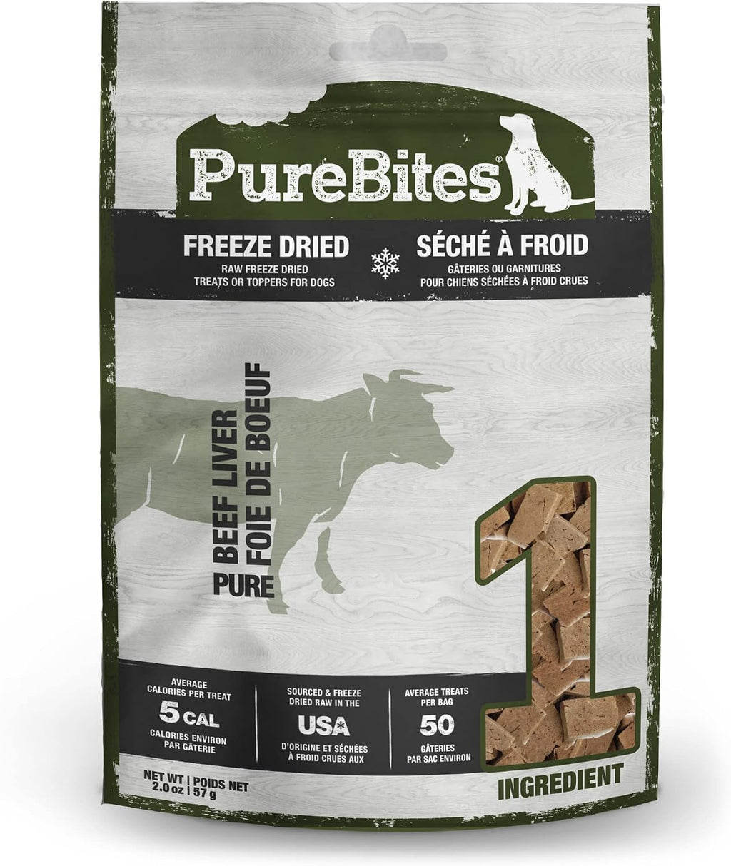 PureBites Beef Liver Freeze Dried Dog Treats, 1 Ingredient, Made in USA, 11oz - Image 11
