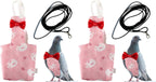 Pigeon Diaper Harness and Bird Leash Set, Birds Diapers for Pigeons and Leash Pigeon Harnesses, Diapers for Birds Cockatiel Parrot Parakeet, Macaw Harness and Leashes Pants (L-Yellow Lemon) - Image 9