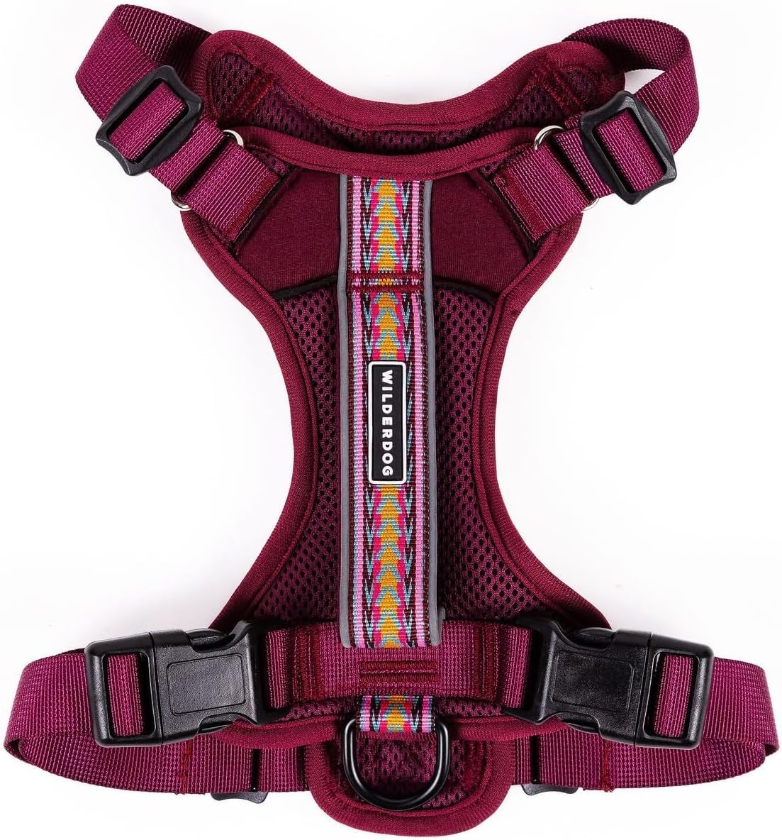 Wilderdog Lightweight Dog Harness with Reflective Straps - Medium - Lilac - Image 13