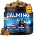 Thorixzen Calming Chews for Dogs front view bottle of anxiety relief treats