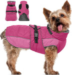 QBLEEV Warm Dog Jacket - Reflective, Adjustable Winter Coat with Turtleneck for Cold Weather, Waterproof Fleece Snowsuit for Small, Medium, Large Dogs - Image 15
