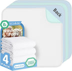SCLOSE Washable Pee Pad for Dogs, 32" x 24" Reusable Puppy Pads Waterproof Dog Rugs, Super Absorbent, Leakproof, Dog Crate Pad, Playpen Mat, Whelping Pads, Vintage - Image 13