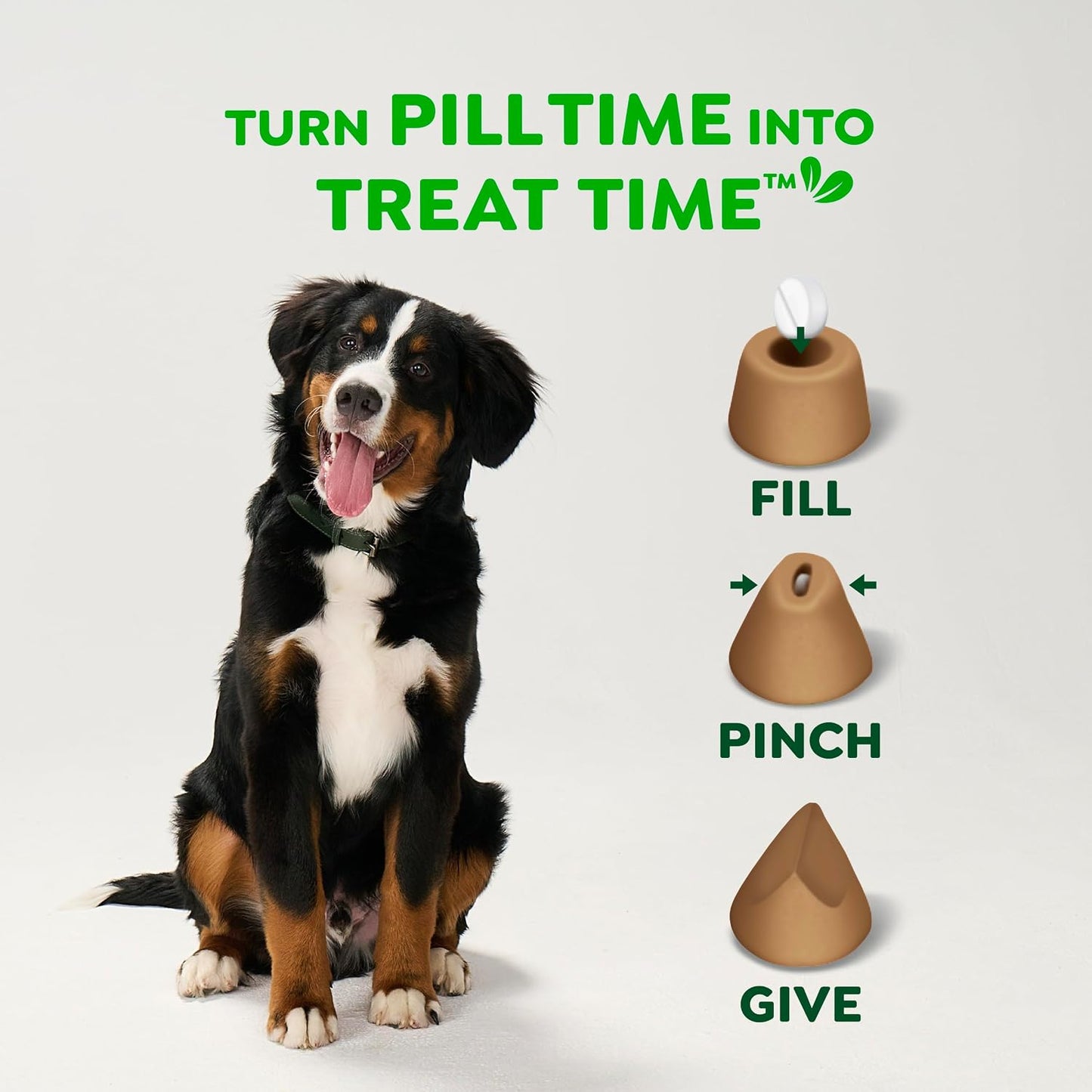 Greenies natural dog treats for daily prescription management
