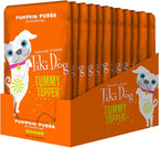 Tiki Dog grain free pumpkin puree with ginger dog supplement twelve pack