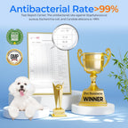 Authentic USA imported Pupmate pet wipes container back panel instructions