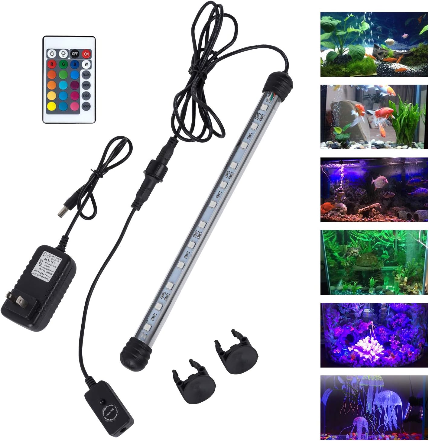 MQ aquarium LED light bar with remote control