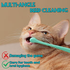 E.M&S.T pet toothbrush 5 piece kit packaging