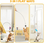 QUOZUO eco friendly non toxic cat toy refills assortment overview