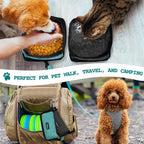 PetAmi leakproof travel gear accessories for dogs and cats on a hiking trail.