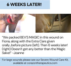 Corazon Therapeutics wound salve jar with label details