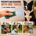 Stopwoofer dog training tool for small medium and large dogs