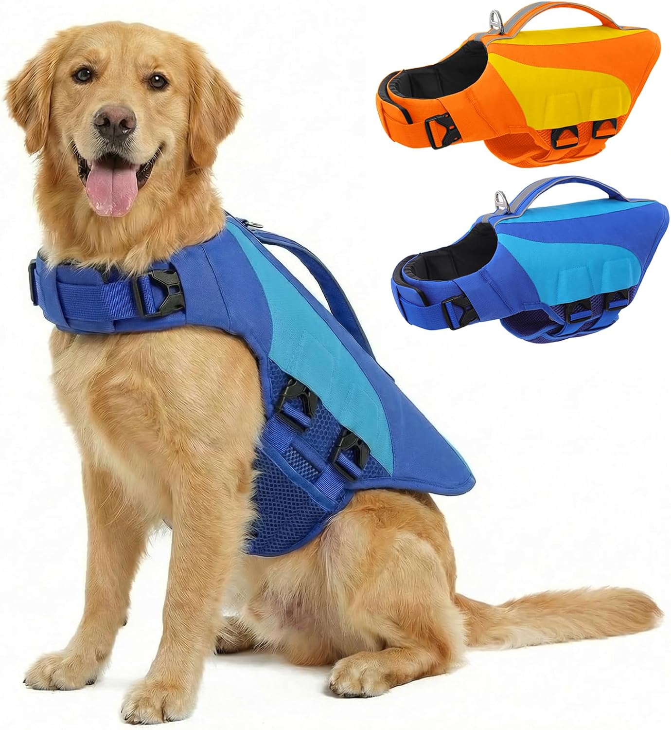 AOFITEE extra small pet swim float vest with ergonomic grab handle