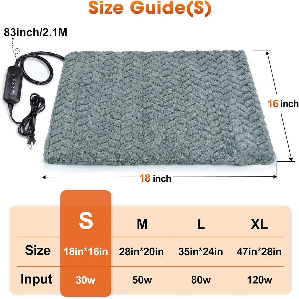 Gasur automatic pet warming pad with eleven temperature settings