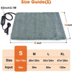 Gasur automatic pet warming pad with eleven temperature settings