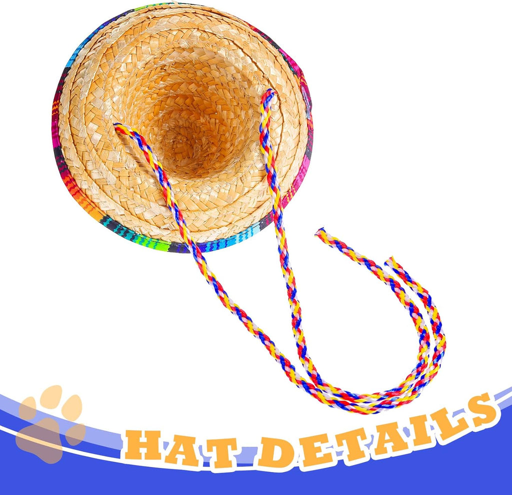 Saintrygo pet carnival costume hat with adjustable buckle
