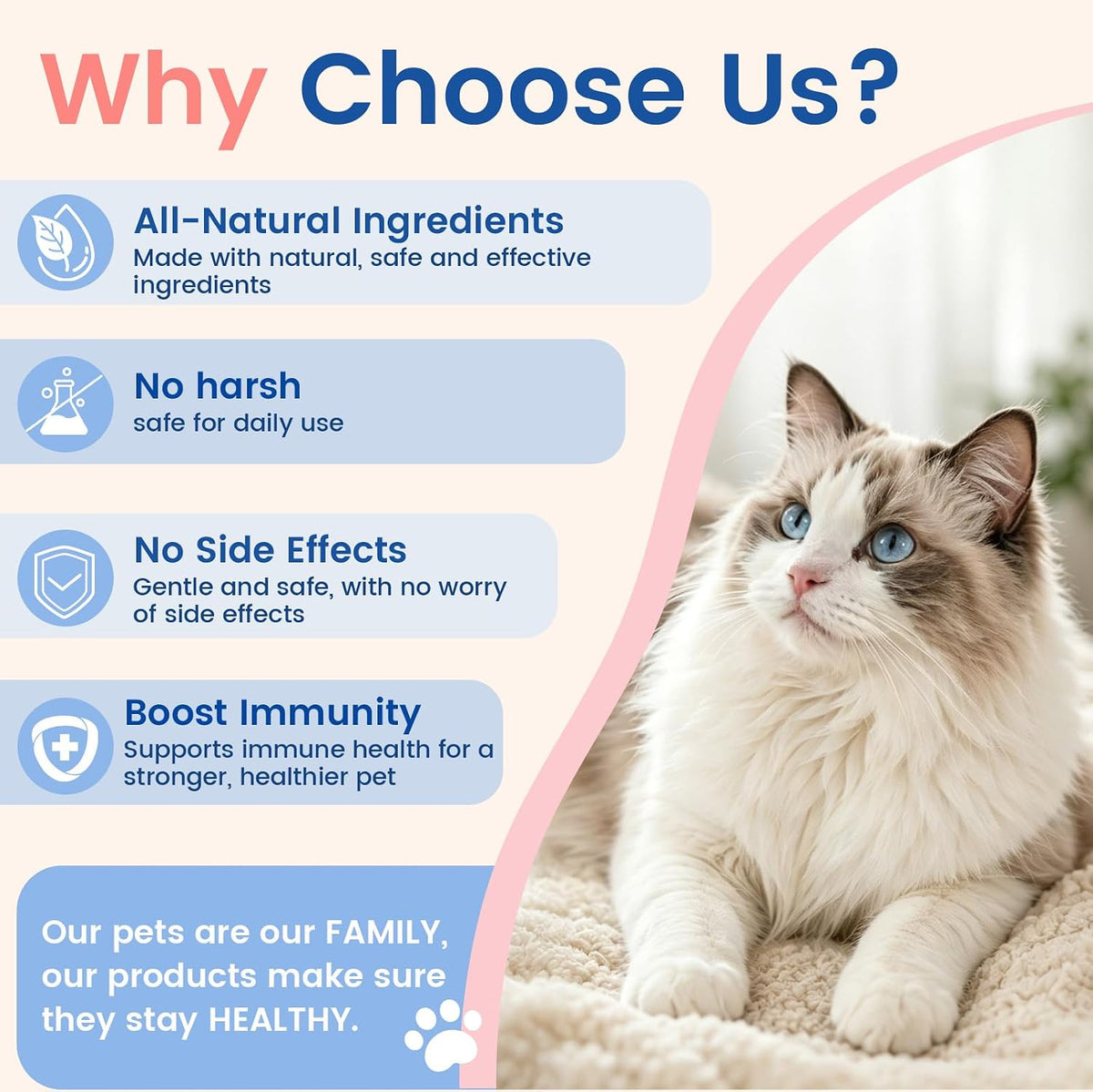 BestLife4Pets 300 tablets packaging display for complete cat dermatology support