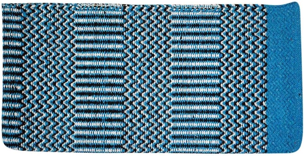 Close up view of Tuff Rider double weave saddle blanket fabric