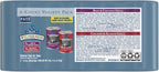 Blue Buffalo Wilderness premium grain free high protein wet dog food variety pack for adult dogs.