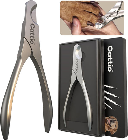 Dog Nail Clippers - All Steel Material, Built-in Spring,Heavy Duty Dog Nail Trimmer Full Metal Razor Sharp Professional for All Dogs Cats with Thick Toena,Dog Nail Trimmers - Image 10