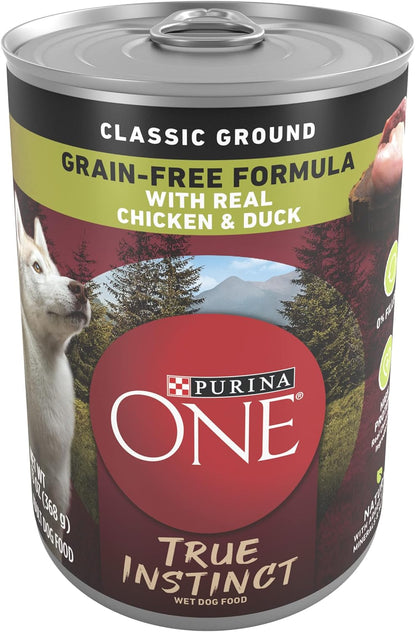 Purina ONE High Protein Wet Dog Food True Instinct Tender Cuts in Dog Food Gravy with Real Beef and Bison - 13 oz. Cans,(Pack of 24) - Image 14