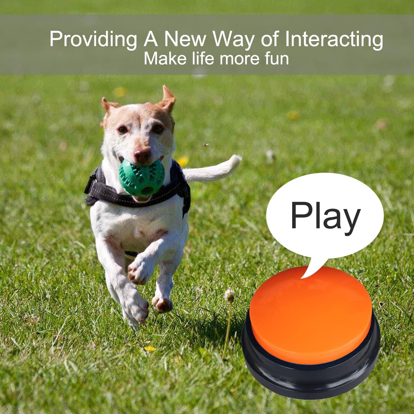 Multi color voice recording buttons used for classroom games and activities