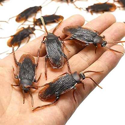 Ksquares Prank Fake Roaches front view showing realistic brown insect design