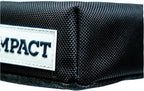 Impact dog crate pad inside a metal kennel
