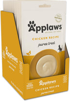 Applaws Lickable Cat Treats, Natural Grain-Free Pure, Made with Limited and Natural Ingredients, No Artificial Additives, Fish Squeeze Up Cat Treats (24 x 0.5 oz Sachets) - Image 12