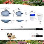 QMARK pet urine collection kit showcasing the durable ergonomic handle grip