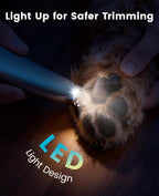 Electric cat and dog shaver showing two speed settings for precision grooming.