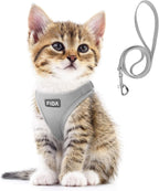 Fida Cat Harness and Leash Set for Walking Kitten and Puppy, Escape Proof Kitten Harness with Breathable Lightweight Soft Mesh, Adjustable Reflective Step-in Design. (XXXS, Green) - Image 15