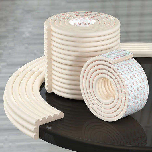 Tfxxsjwy soft foam baby edge protector strip in white front view