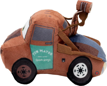 Side profile of Sir Tow Mater plush dog toy by Buckle-Down