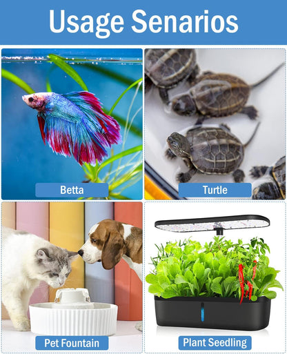 AquaMiracle aquarium heater packaging and contents