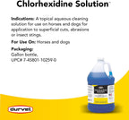 Durvet antimicrobial animal cleaning agent bottle side profile