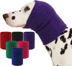 Dog Calming Hoodie and Ear Muffs - Soft Double-Layer Ear and Neck Cover for Anxiety Relief & Noise Protection, Elastic Pet Head Wrap for Grooming, Bath, Drying & Fireworks - Image 10